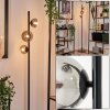 REMAISNIL Floor Lamp - glass clear, Smoke-coloured, 3-light sources