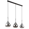 Globo GEEKY Pendant Light black, 3-light sources