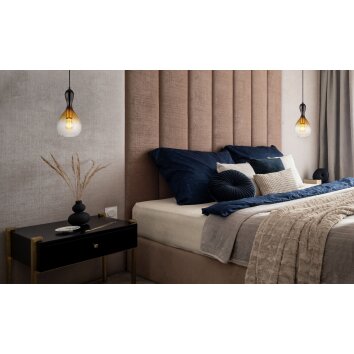 Globo ALADDIN Pendant Light black, 1-light source