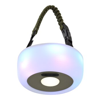 Globo SOLAR Pendant Light LED green, white, 1-light source, Colour changer