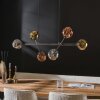 Molucule pendant luminaire anthracite, 6-light sources