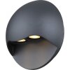 Globo ELARA outdoor light LED grey, 2-light sources
