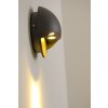 Globo ELARA outdoor wall light LED grey, 2-light sources