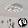 BUREN Ceiling Light LED matt nickel, 1-light source