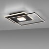 Leuchten-Direkt DOMINO Ceiling Light LED black, 1-light source