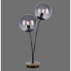 JUST LIGHT GERDA WIDOW Table lamp Ecru, black, 2-light sources