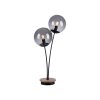 JUST LIGHT GERDA WIDOW Table lamp Ecru, black, 2-light sources
