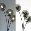 Leuchten-Direkt GREEN WIDOW Floor Lamp Ecru, black, 3-light sources