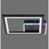 Leuchten-Direkt MUSIKA Ceiling Light LED black, 1-light source, Remote control, Colour changer