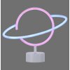 Leuchten-Direkt NEON-SATURN decorative light LED white, 1-light source