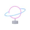 Leuchten-Direkt NEON-SATURN decorative light LED white, 1-light source
