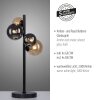 Paul-Neuhaus POPSICLE Table lamp LED black, 4-light sources