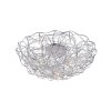Paul-Neuhaus SAREA Ceiling Light silver, 10-light sources