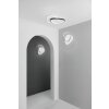 Lutec OVEST Ceiling Light LED black, white, 1-light source