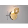 Trio LEANO Wall Light LED gold, 1-light source
