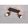 Trio NANDINI Ceiling Light black, 2-light sources