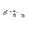 Trio AROSA Ceiling Light chrome, 3-light sources