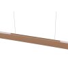 Trio HELIOS Pendant Light LED brown, 1-light source