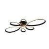 Trio FLY Ceiling Light LED black, 1-light source
