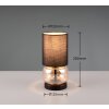 Trio ELIO Table lamp black, 1-light source