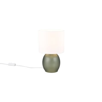 Trio VELA Table lamp green, 1-light source