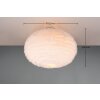 Reality FURRY Ceiling Light beige, 2-light sources