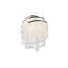 Reality POMP Pendant Light LED chrome, 1-light source, Remote control