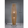 Reality MIKI Floor Lamp brown, 2-light sources