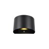 Reality TALENT Outdoor Wall Light LED black, 2-light sources, Motion sensor
