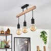 Soungou Ceiling Light Ecru, black, 3-light sources