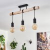 Soungou Ceiling Light Ecru, black, 3-light sources