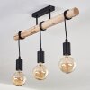 Soungou Ceiling Light Ecru, black, 3-light sources