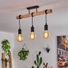 Soungou Ceiling Light Ecru, black, 3-light sources