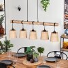 Soungou Pendant Light Ecru, black, 5-light sources