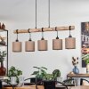 Soungou Pendant Light Ecru, black, 5-light sources