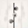Remaisnil Floor Lamp - glass 10 cm Smoke-coloured, 3-light sources