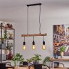 Soungou Pendant Light Ecru, black, 3-light sources