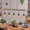 Soungou Pendant Light Ecru, black, 5-light sources