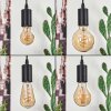 Soungou Pendant Light Ecru, black, 5-light sources