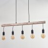 Soungou Pendant Light Ecru, black, 5-light sources