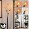 Bernado Floor Lamp - glass 10 cm Amber, 3-light sources