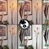 Bernado Floor Lamp - glass 10 cm Amber, 3-light sources