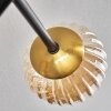 Chehalis Ceiling Light - glass 15 cm gold, black, 6-light sources