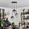 Skiatook Pendant Light black, 3-light sources