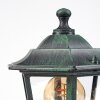 Loria pedestal light green, black, 1-light source