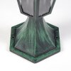 Loria pedestal light green, black, 1-light source
