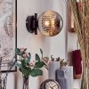 Chehalis Wall Light - glass 15 cm Smoke-coloured, 1-light source