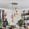 Echallens Pendant Light silver, 5-light sources