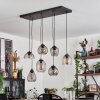 Echallens Pendant Light black, 7-light sources