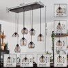 Echallens Pendant Light black, 7-light sources